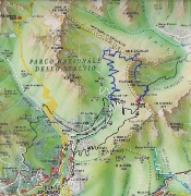 84 Tracciato percorso anello di Punta d'Ercavallo